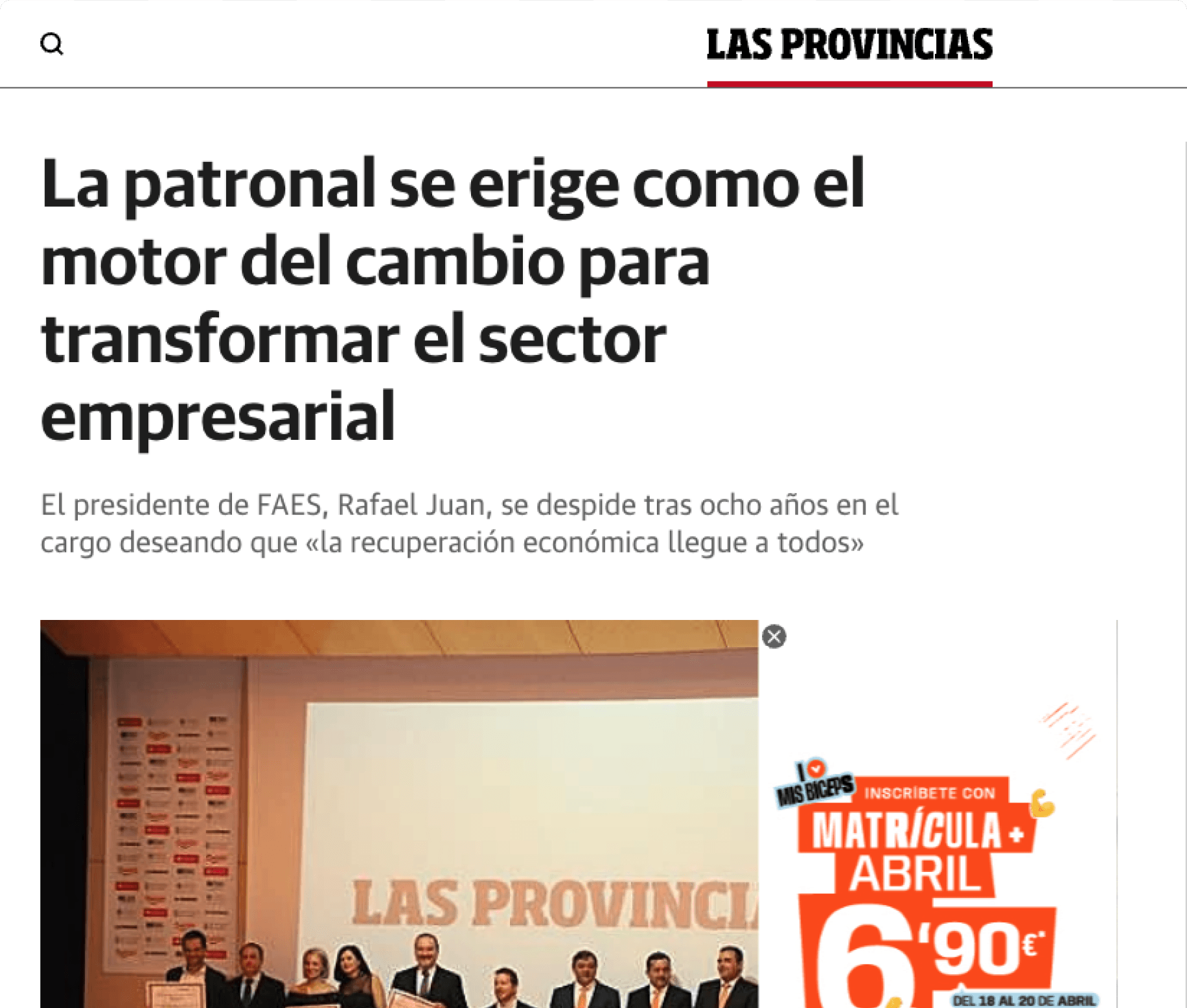 Emprendedores