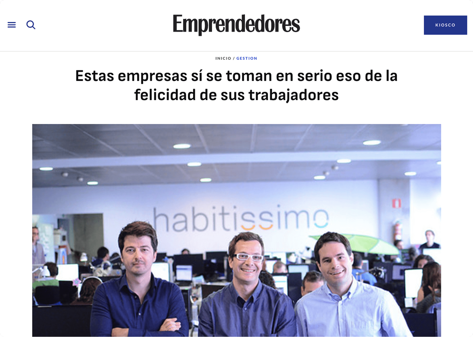 Emprendedores